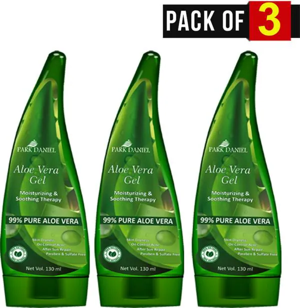 Park Daniel 99 Percent Pure Aloe Vera Gel, Face Gel Natural