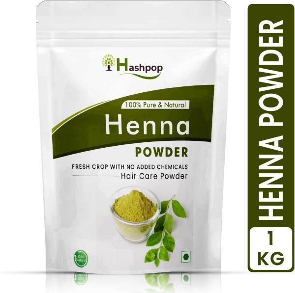 Hashpop Natural Henna Powder Lawsonia Inermis Clay For Hair 1Kg JioMart