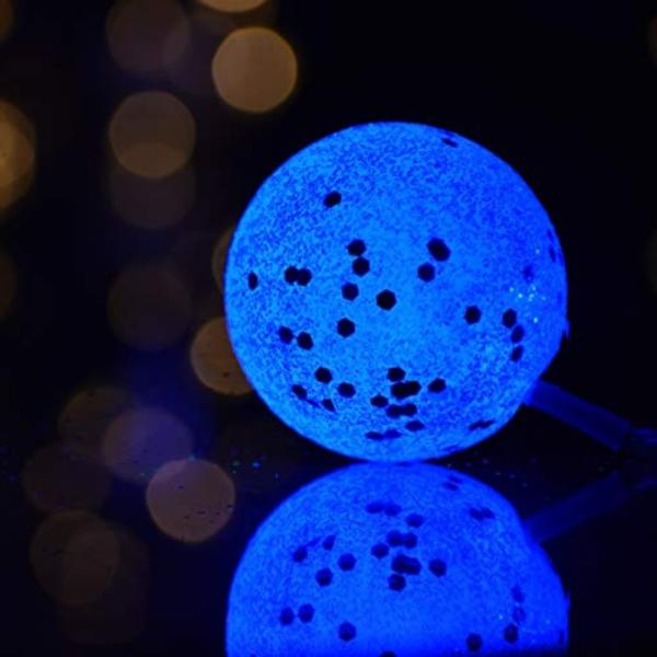 Glimmer Lightings 14 Sparkle Ball Light 4 mtr Blue, Christmas Diwali