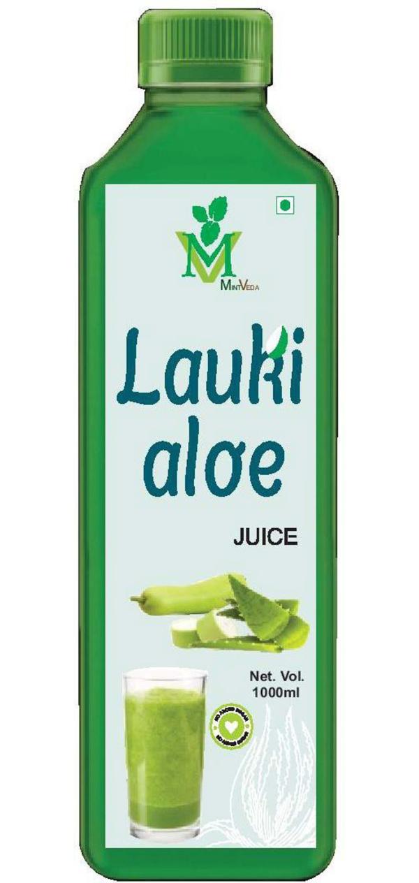 MINTVEDA Lauki Aloevera Juice, 1 L JioMart