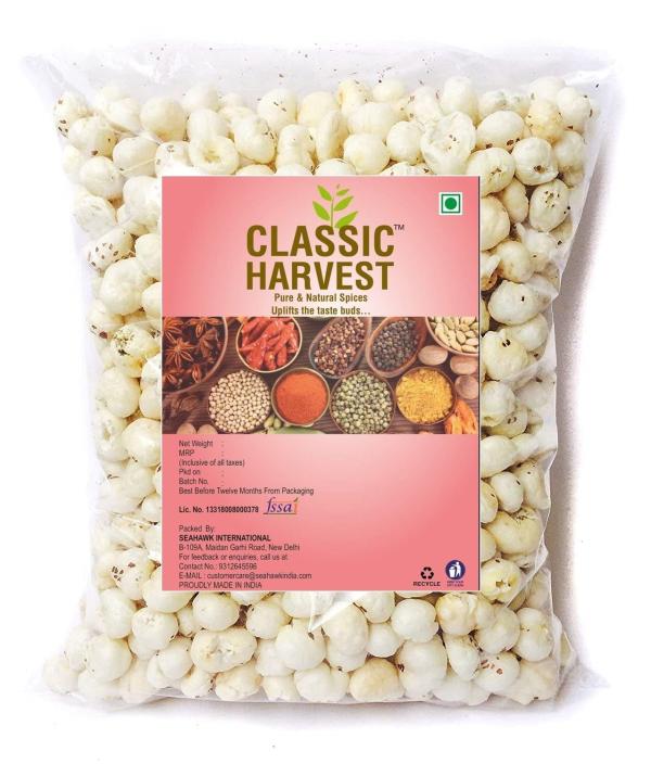 Nutrition Rich Organic Lotus Seed / Nut Puffed Kernels / Phool