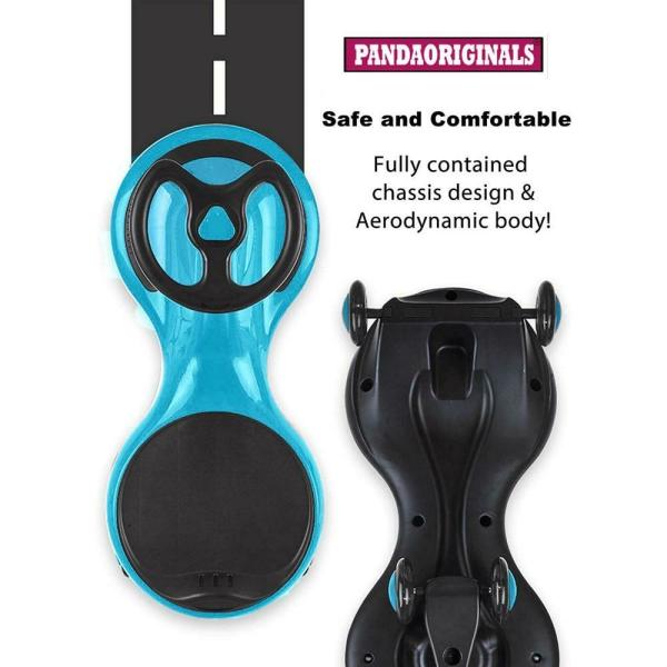 Pandaoriginals Black And Blue Plastic Non Electric Non Battery Operated