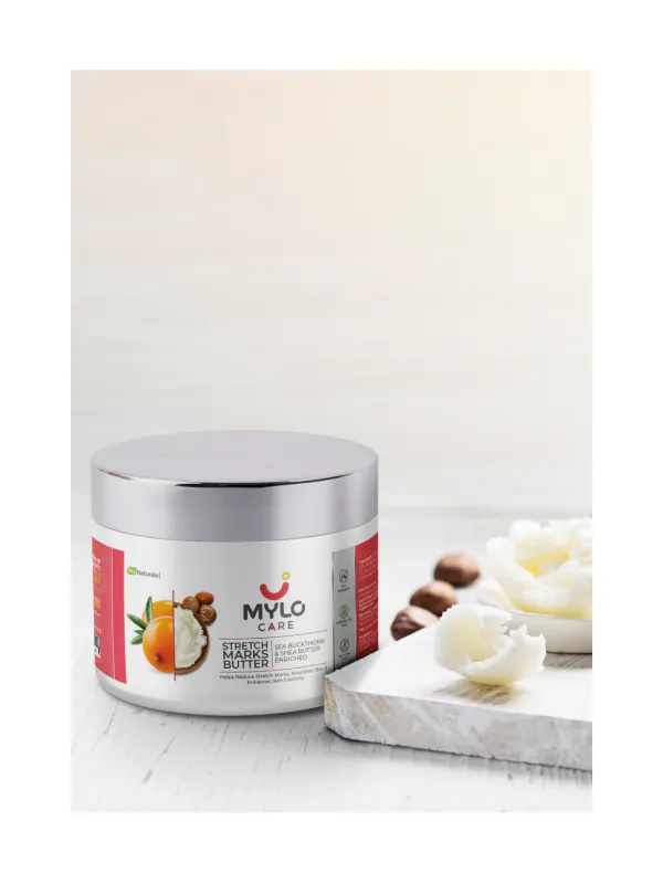 Mylo Care Body Butter for Stretch Marks and Smooth Skin with the