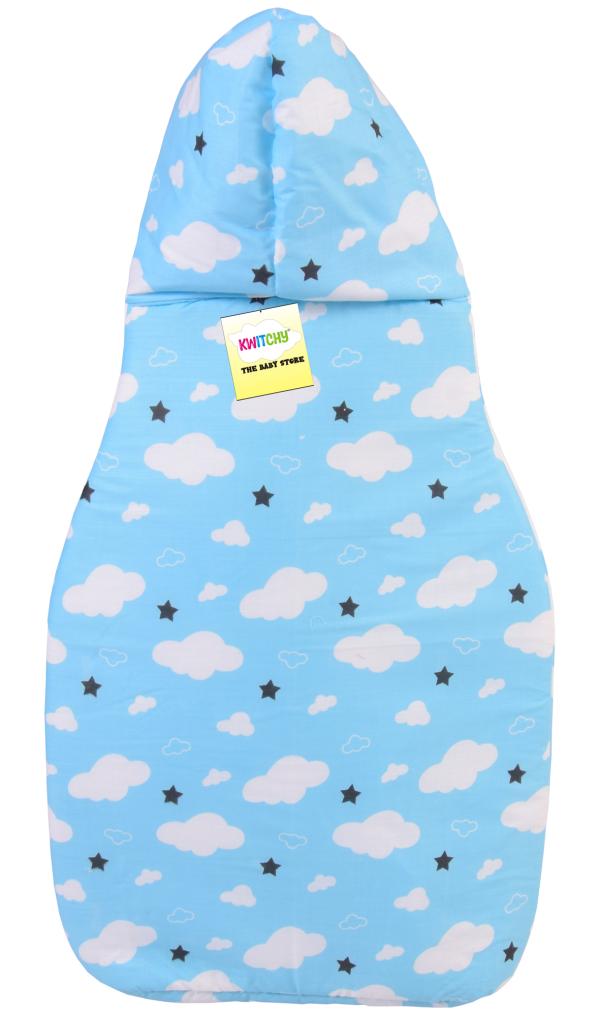 Kwitchy New Born Baby Sleeping Bag Hooded Carry Nest Bed with Zip