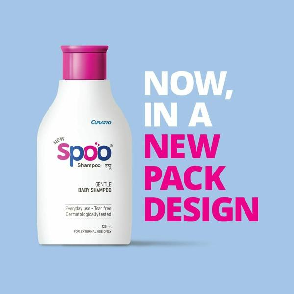 Spoo Gentle & No Tears Baby Shampoo for Infants & Newborn 125ml JioMart