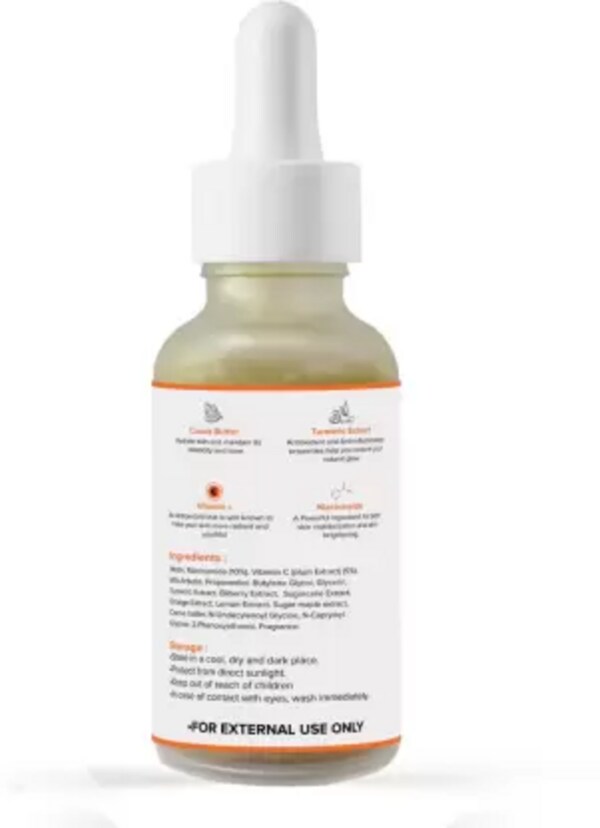 mars by GHC Vitamin C Serum for Glowing Skin, Niacinamide,Orange