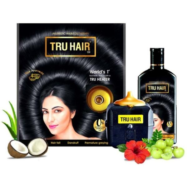 Beautiful Tru Hair Oil With Heater Picture Illustration Beautiful Tru Hair Oil With Heater Picture Illustration