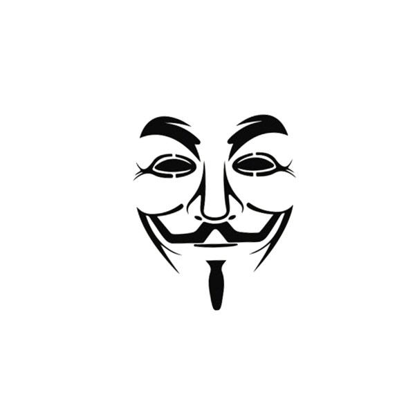 SIMPLY INKED Anonymous mask Temporary Tattoo, Designer Tattoo for all