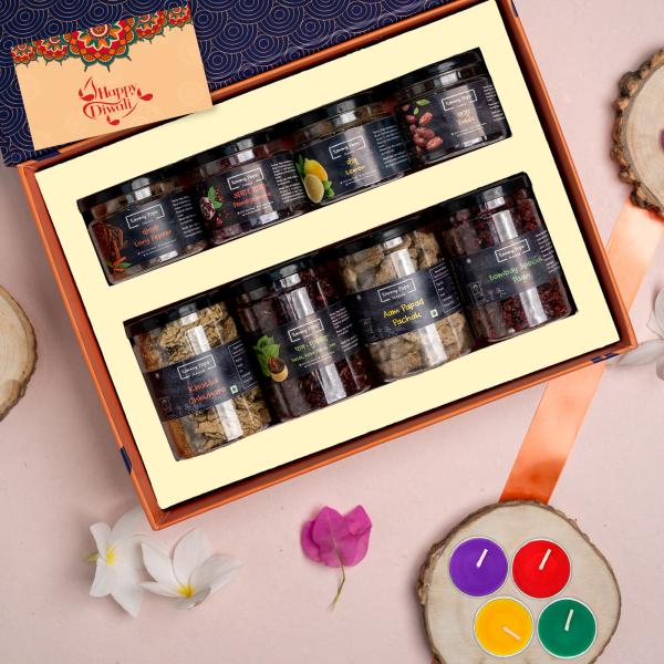 Tummy Pops Diwali Gift Hamper in Beautiful Box Natural Mukhwas Mouth