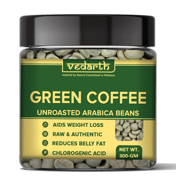 Vedarth Green Coffee beans for Weight Loss Management Coffee Beans (300
