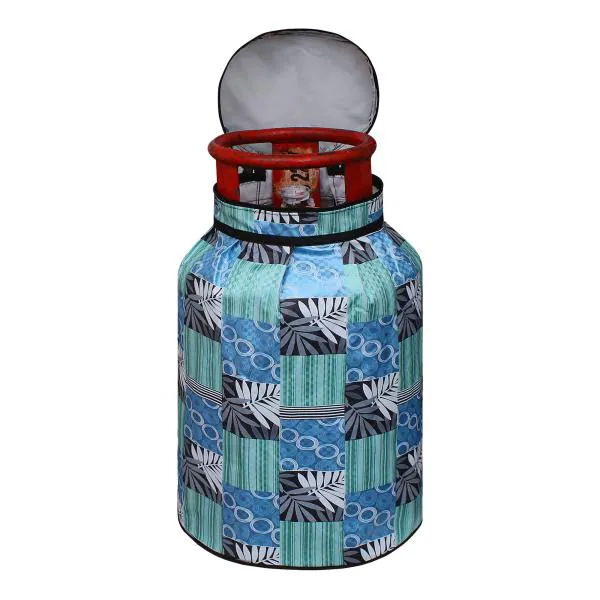 DREAM CARE LPG PVC Gas Cylinder Cover (25 * 12 Inches) Blue JioMart