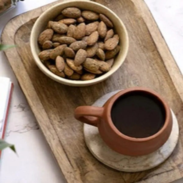 Badam Kali mirch almonds are oven roasted Flavoured badam Rich in Vitamin E, calcium and