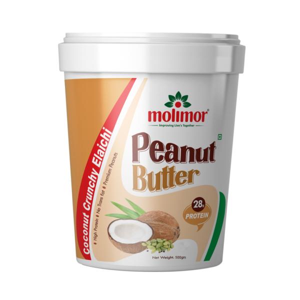 Molimor Coconut Elaichi Panut butter 500gm JioMart