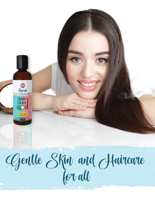 Coconut Hair Oil Cold Pressed Natural Hair & Skin Oil 100 ml