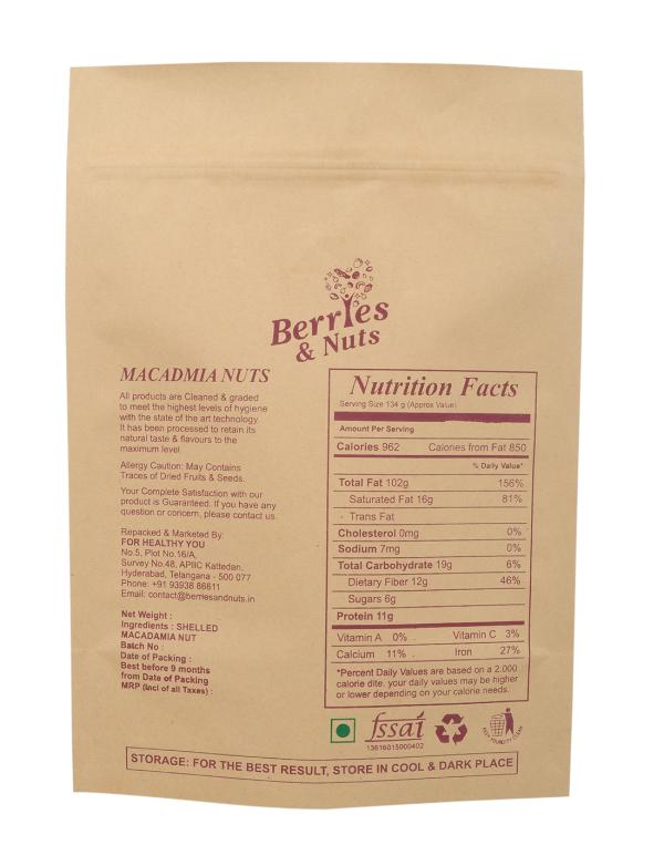 Berries And Nuts Premium Jumbo Macadamia Nuts Macadamia Nut Kernels 1 Kg JioMart