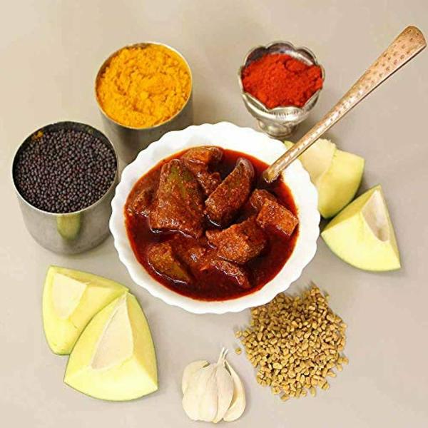 SITARA FOODS Avakaya Mango Pickle Andhra Style 250 g JioMart