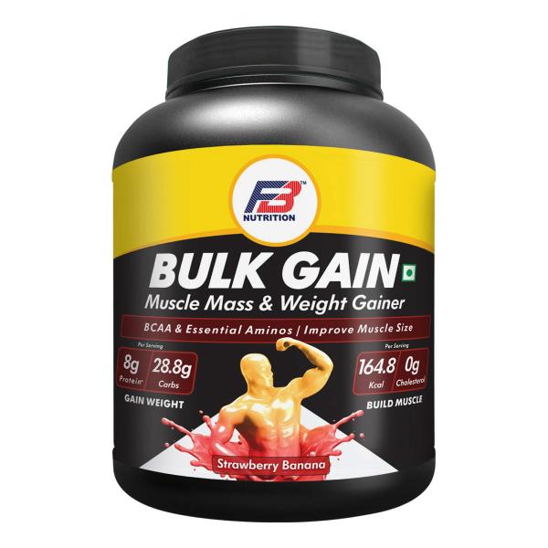 FB Nutrition Bulk Gain Weight & Build Muscle, Muscle Mass &Weight