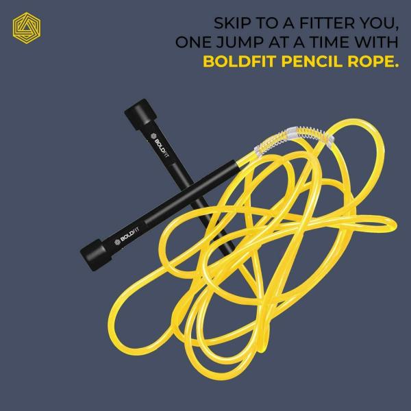 Boldfit Skipping Rope for Men and Women Jumping Rope With Adjustable
