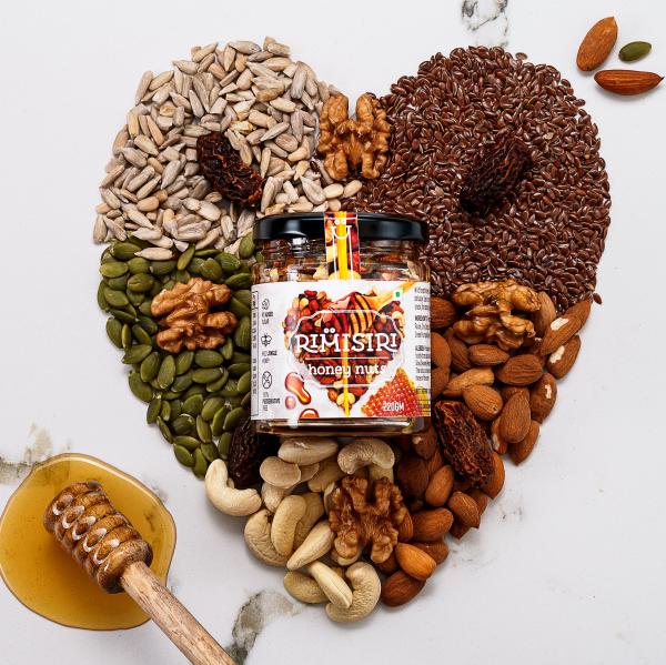 RIMISIRI Honey Nuts Plant Based Jungle Honey No Preservatives