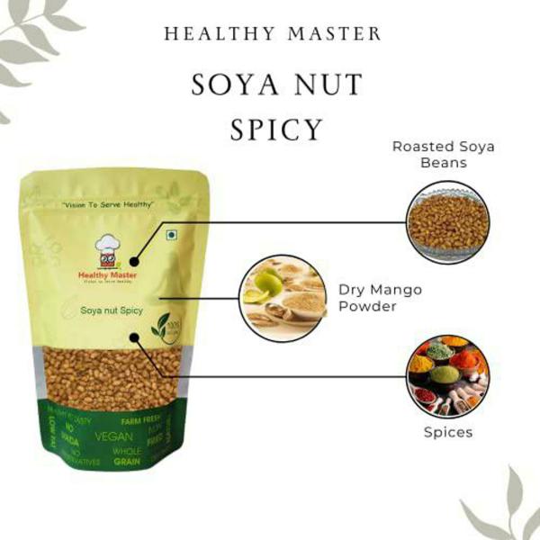 Healthy Roasted Soya Nut Spicy 500 G JioMart