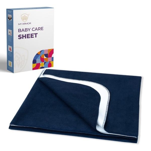 MY ARMOR Quick Dry Waterproof Baby Bed Protector Dry Sheet for Babies