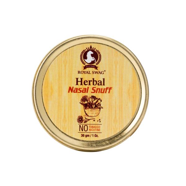 Royal Swag Herbal Nasal Snuff Tobacco Free Nicotine And Tobacco Free