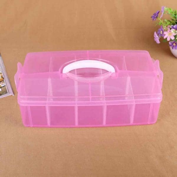 10 Grid Plastic Storage Organiser Box JioMart