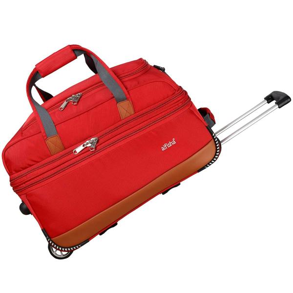 Alfisha Travel Duffle Trolley Bag JioMart