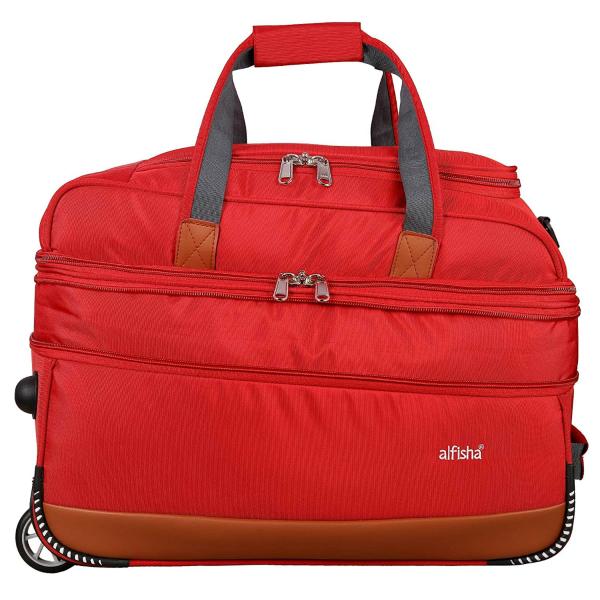 Alfisha Travel Duffle Trolley Bag JioMart