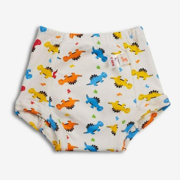 Superbottoms Striking Whites Padded Underwear/Potty Training Pants