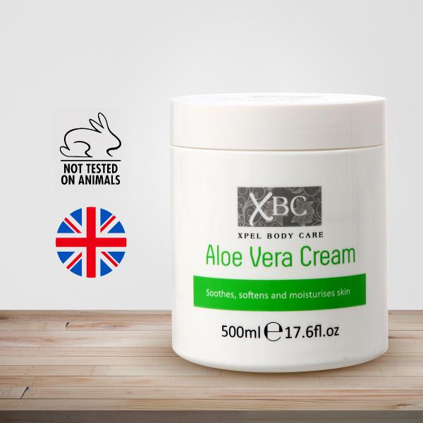 Xpel Marketing Aloe Vera Body Cream for Women & Men with Dry Skin for