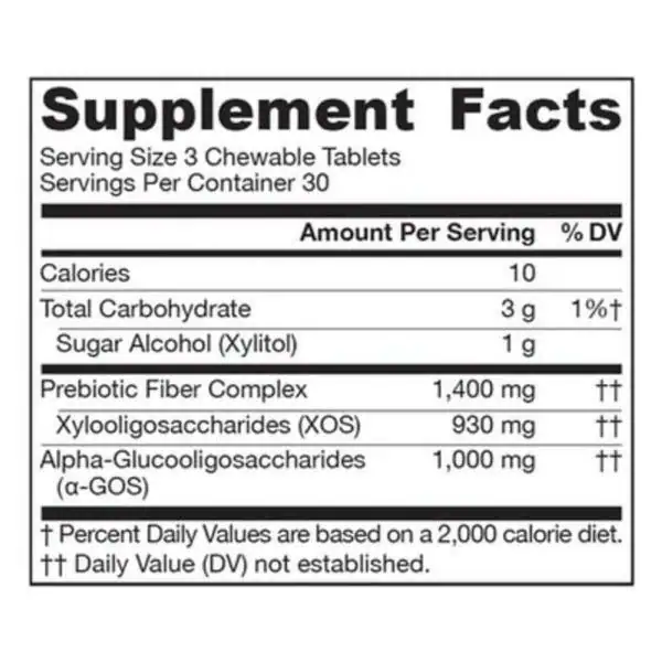 Jarrow Formulas Prebiotics XOS+GOS, Prebiotic Fiber Complex, 90