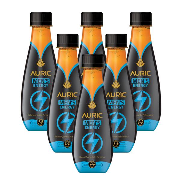 Auric Men's Energy Drink 6 Bottles JioMart