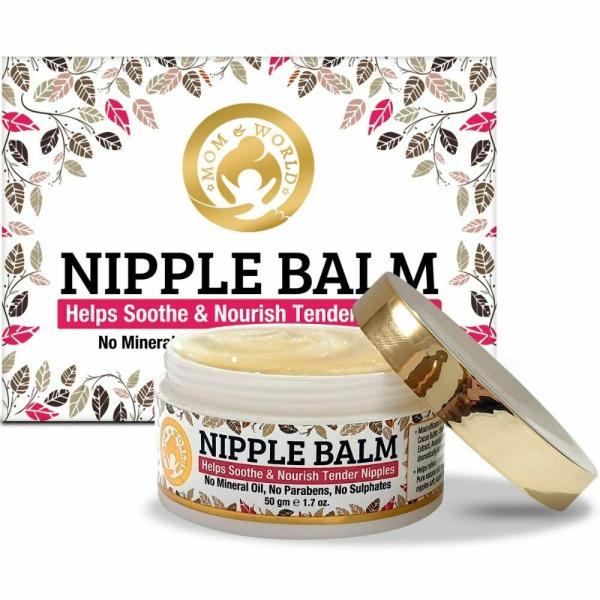Mom & World For Sore and Cracked Nipples with Cocoa & Shea Butter