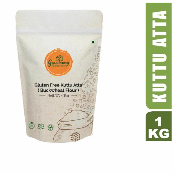 Gluten Free Kuttu Atta / Buckwheat Flour 1Kg JioMart