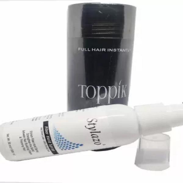 Stylazo toppik hair fibers hair treatment fibers 27.5g dark brown