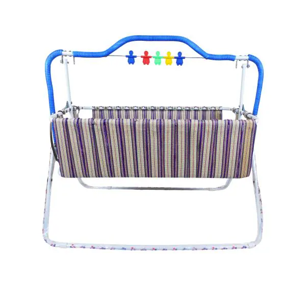 SWING 'N' FLY Foldable Baby Cradle with Swing, Jhula Palna for New Born