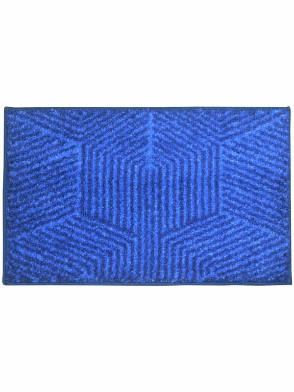 BIANCA spa blue Bath Rug1pc Medium hexagon(60 cm x 40 cm) JioMart
