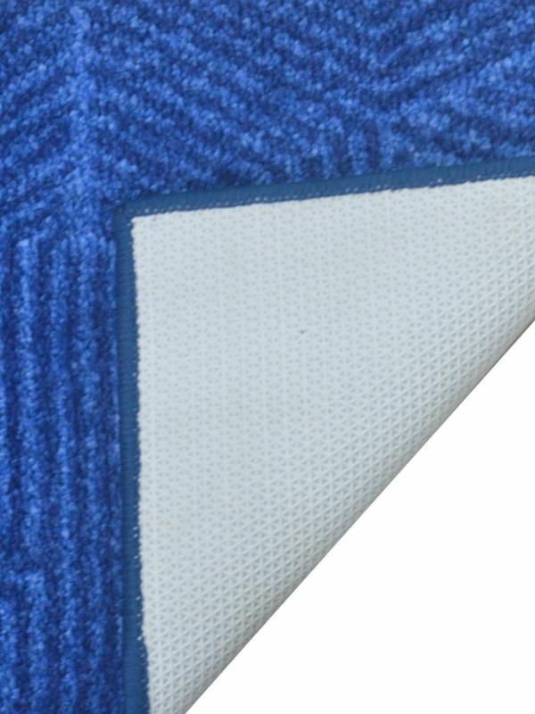 BIANCA spa blue Bath Rug1pc Medium hexagon(60 cm x 40 cm) JioMart