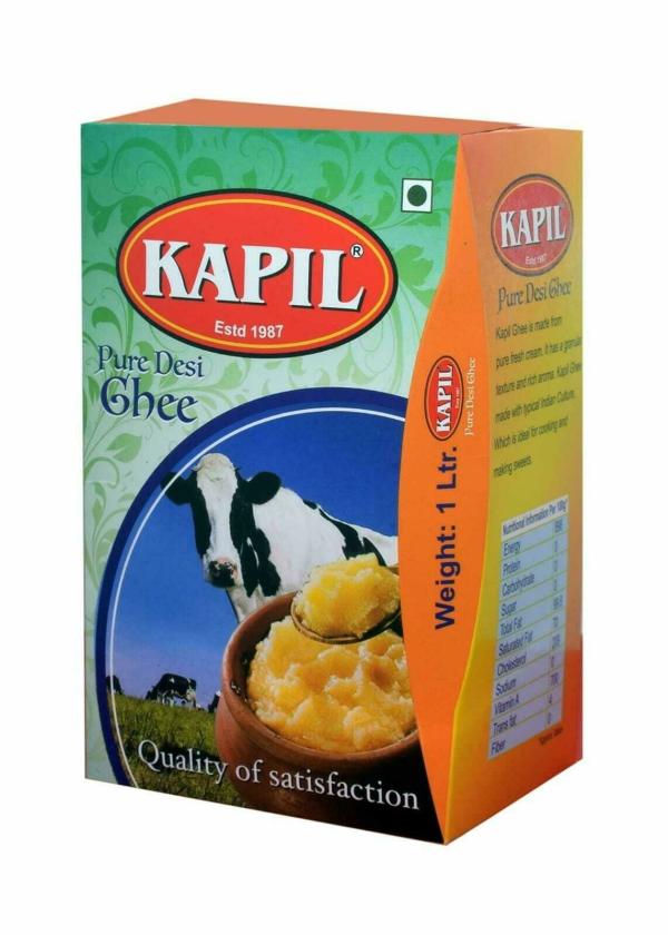 KAPIL PURE DESI GHEE 1Liter JioMart