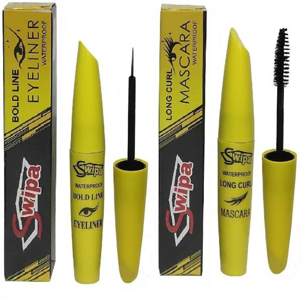 SWIPA Eyeliner, mascara, Glitter Eyeshadow, 15 Shade Face Concealer, S