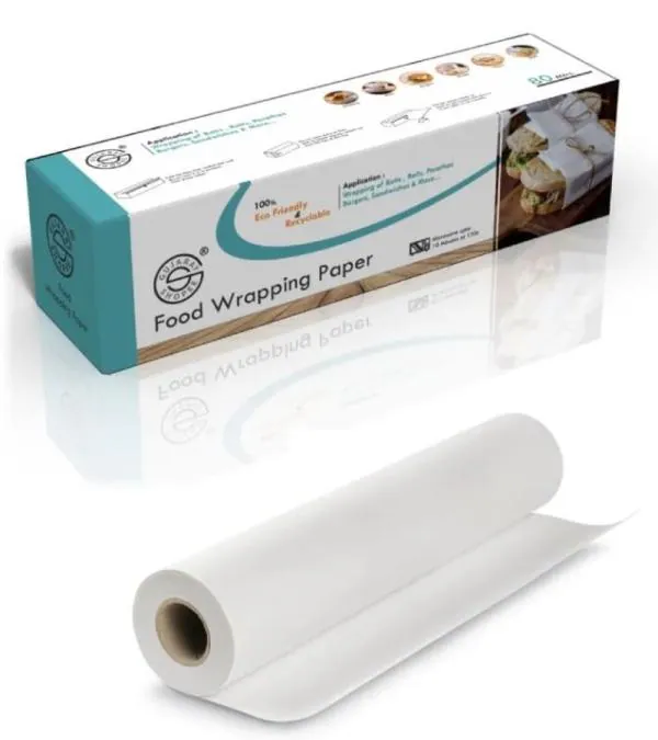 JustBuyMeNow Food Wrapping Paper Roll, Multipurpose Reusable Paper For