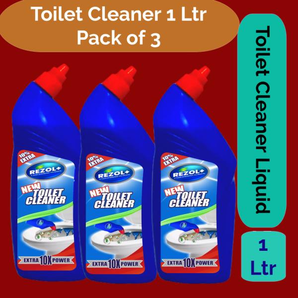 Rezol Toilet Cleaner Liquid 1 Ltr (Pack of 3) JioMart