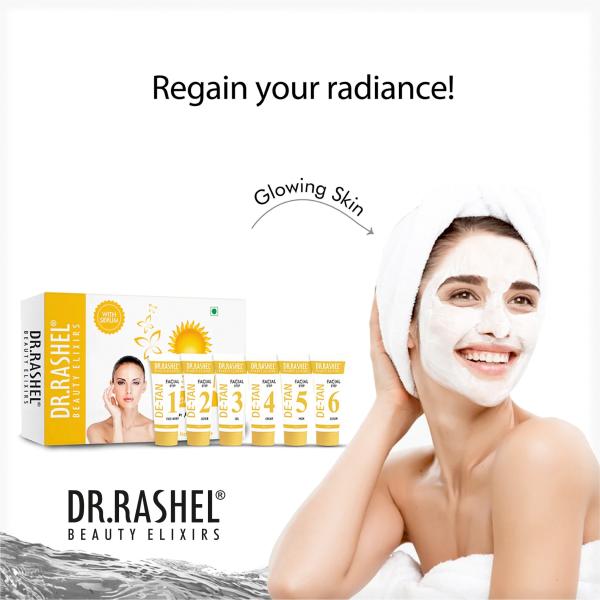 Dr.Rashel DeTan Facial Kit tan Removal with Serum Natural Extracts