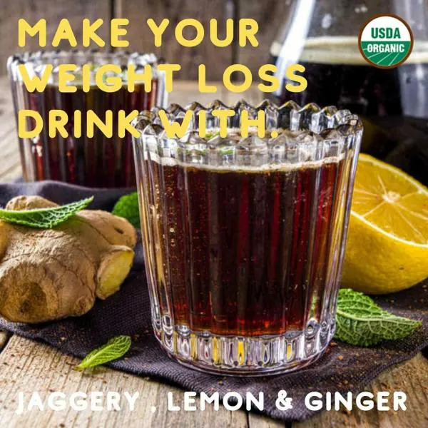 USDA Organic Certified Simply Jaivik Jaggery Powder 1Kg OrganicSugar