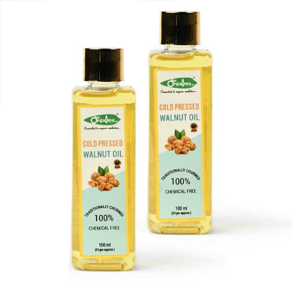 Orgatma Cold Pressed Walnut Oil 100 ml (Pack of 2) JioMart
