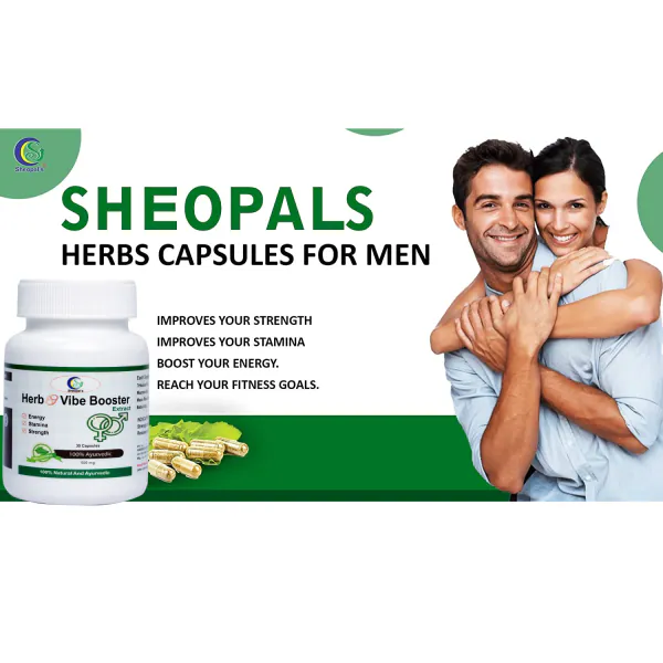 Sheopals Herb 69 Vibe Booster Shilajit Capsules for Men Stamina
