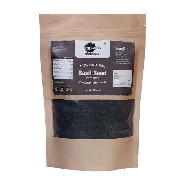 Tikhalwale Basil Seeds 450g Tukmaria Seeds Sabja Seeds JioMart
