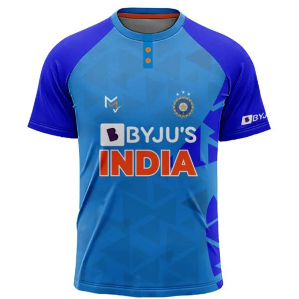 Indian cricket team DryFit jersey 2022 t20 world cup with Full