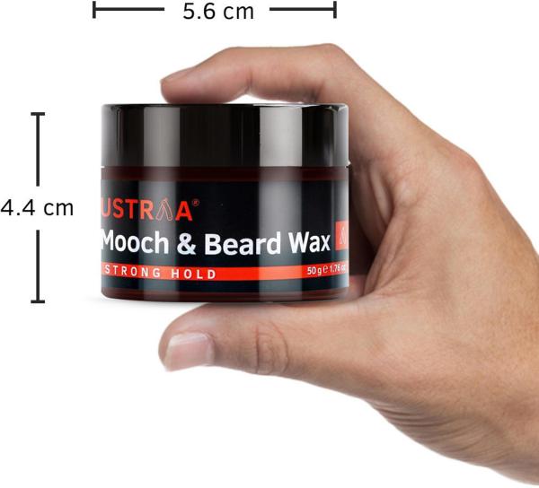USTRAA Beard Mooch Wax and Beard Gel 50g JioMart
